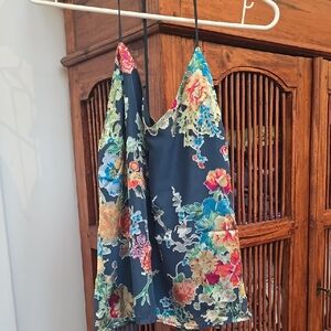 Floral Spaghetti Strap Top